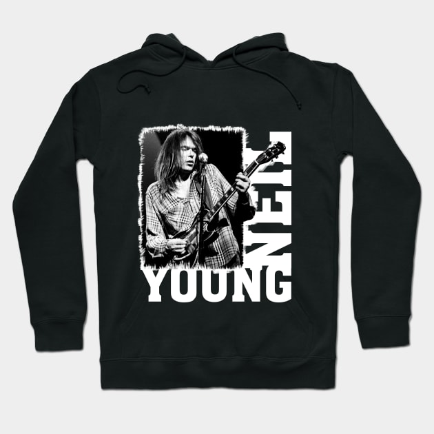 Neil Young Crazy Horse Hoodie by vadastu